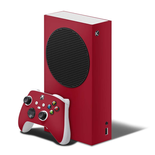 Dark Red Xbox Series S Skin - Combo