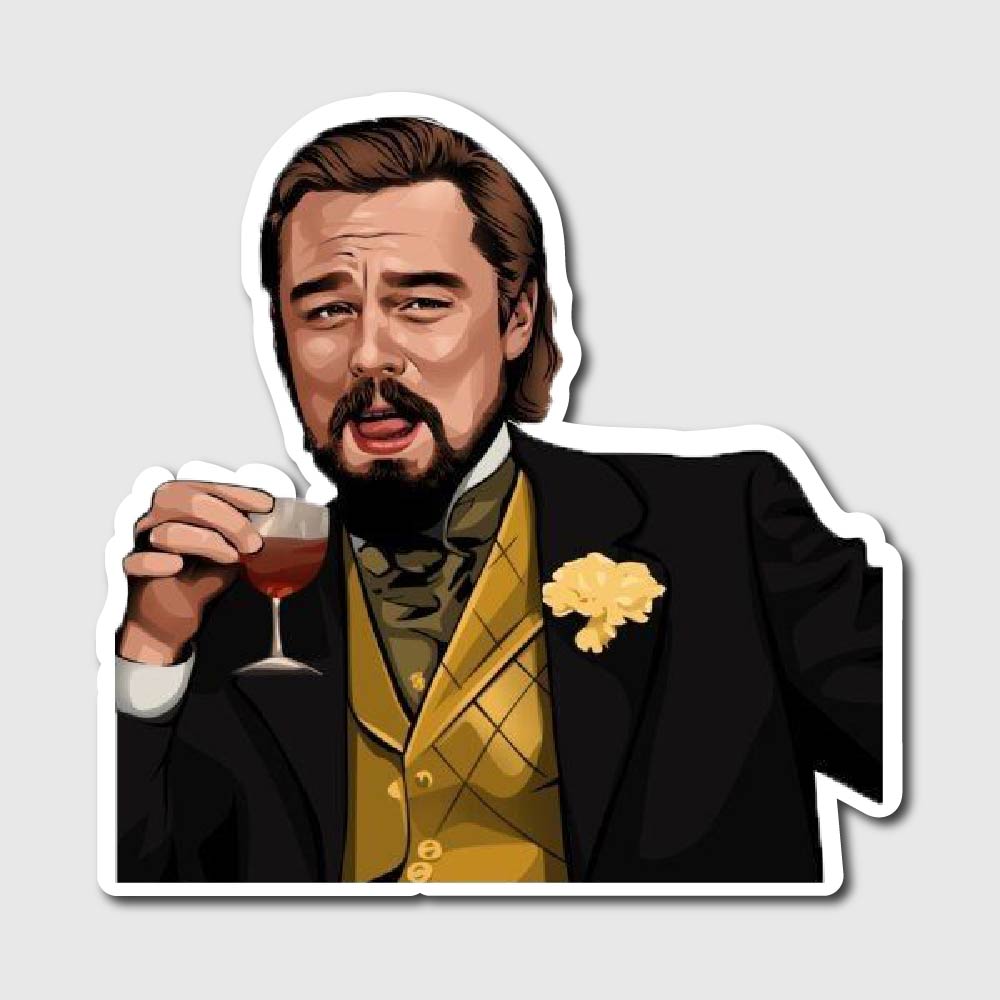 Leonardo Dicaprio Meme Sticker
