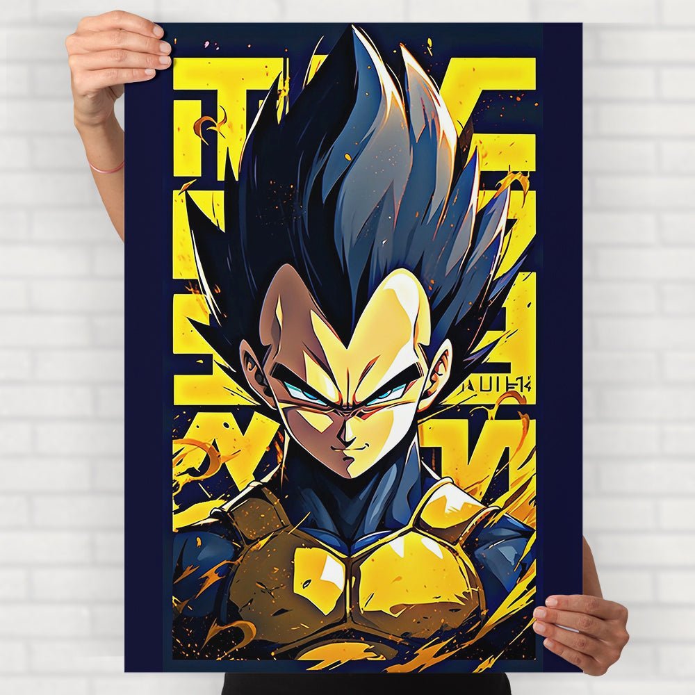 DBZ Vegeta Poster | Dragon Ball Z Wall Art - Posters