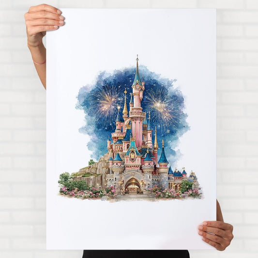 Disney Castle Poster - Posters