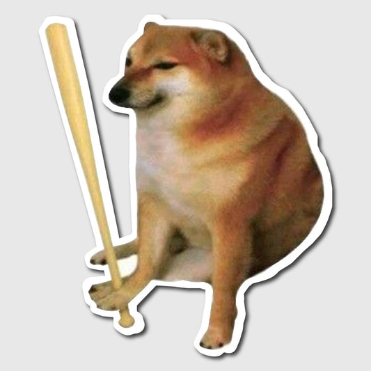 Doggy Meme Sticker - sticker