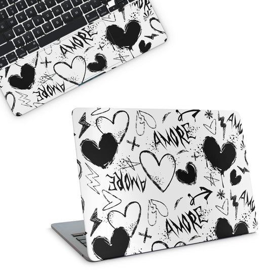 Emo Amore Macbook Skin - macbook skins
