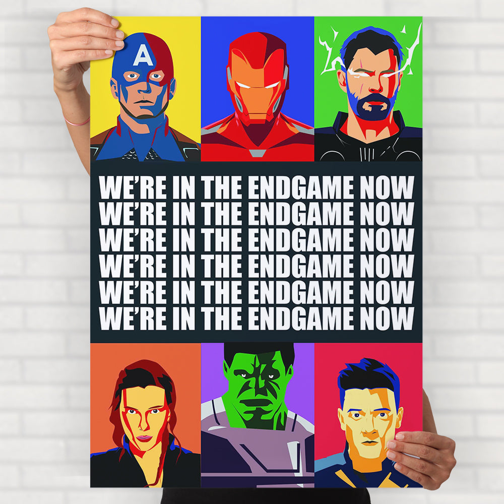 Avengers End Game Poster