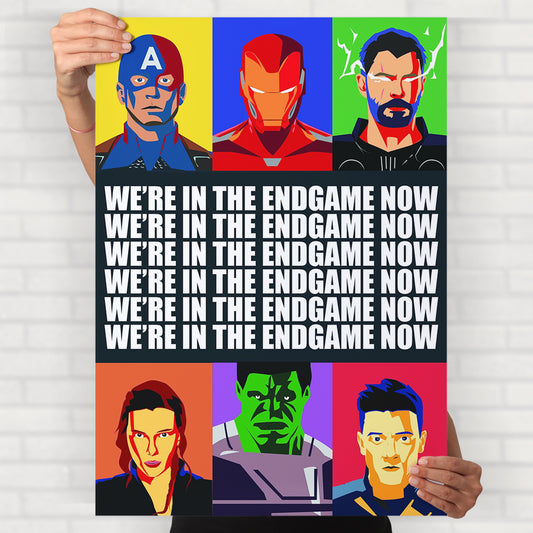 Avengers End Game Poster