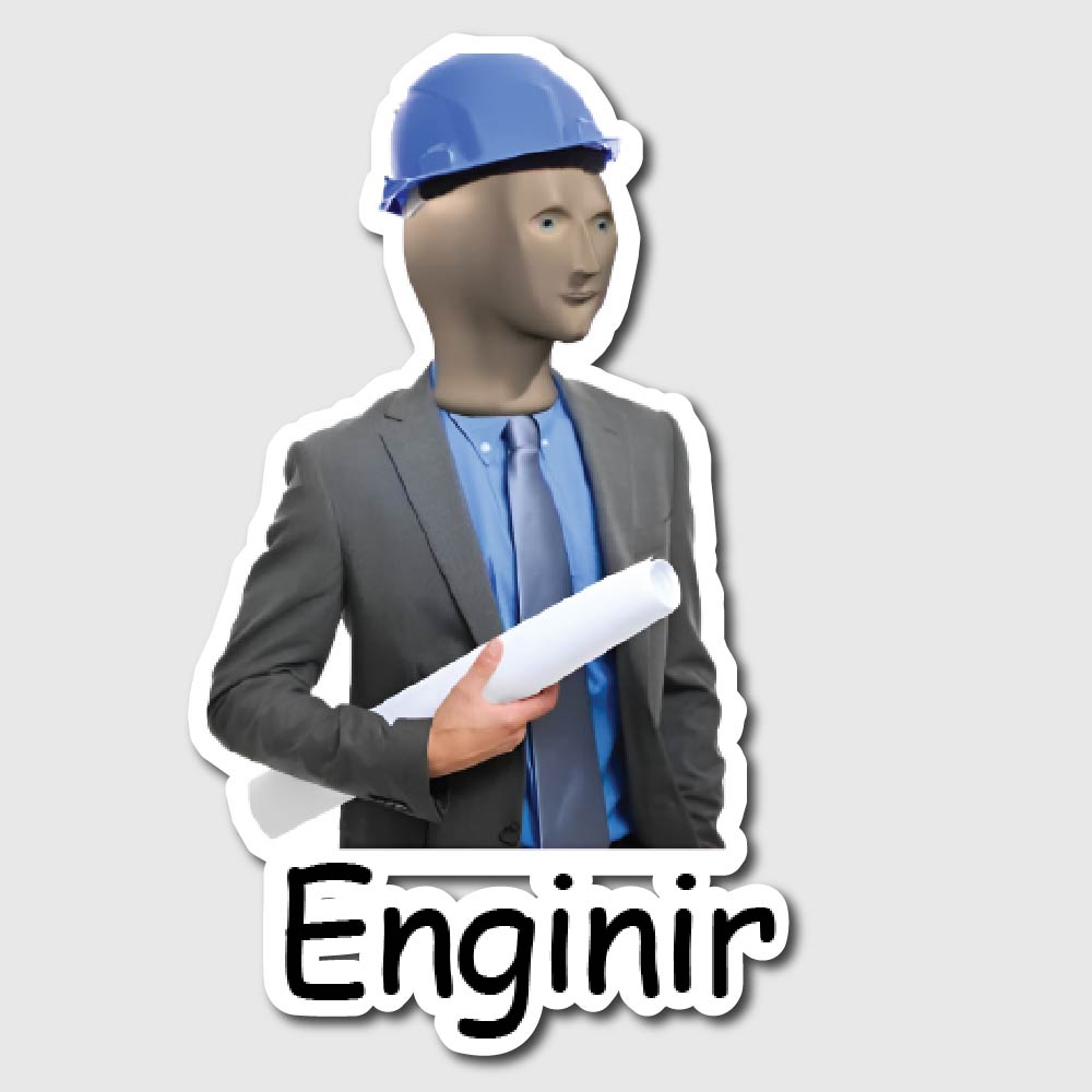Enginir Sticker