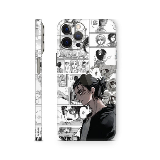 Eren AOT iPhone Skin - phone skin