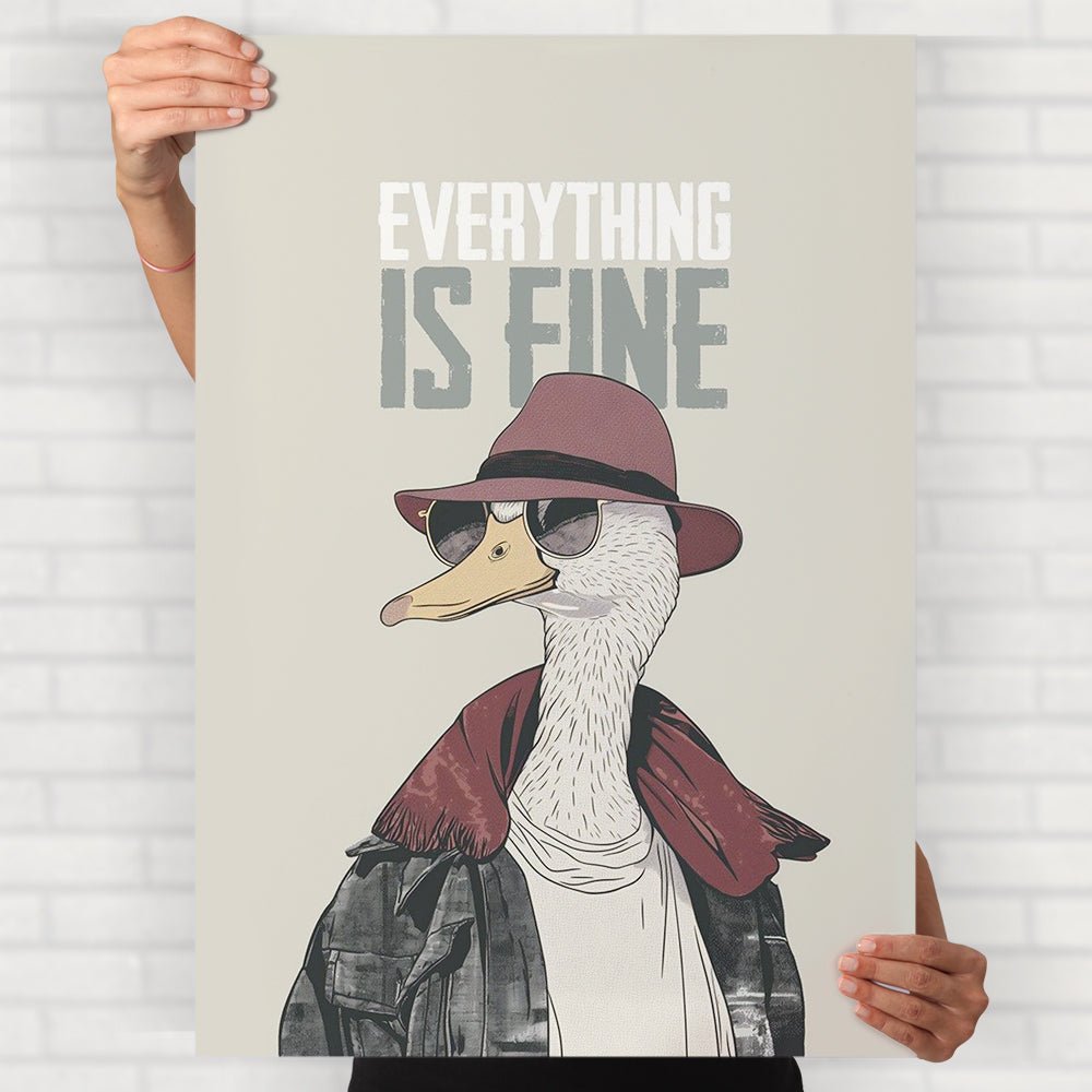 Everything Is Fine Poster - Posters