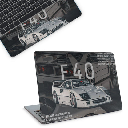 Ferrari F40 Laptop Skin - laptop skins