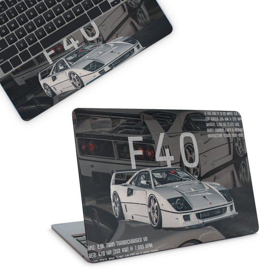 Ferrari F40 Laptop Skin - laptop skins