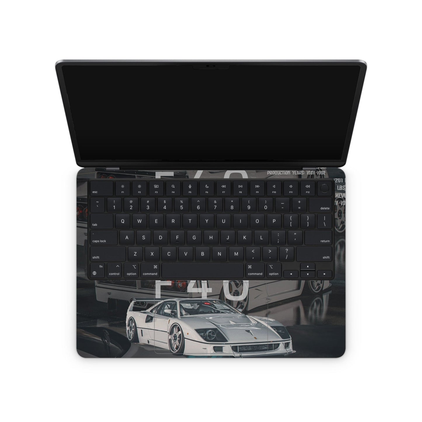 Ferrari F40 Macbook Skin - macbook skins
