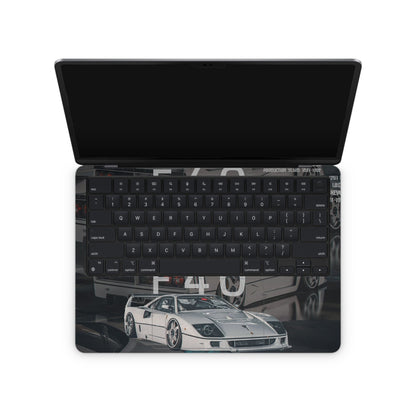 Ferrari F40 Macbook Skin - macbook skins