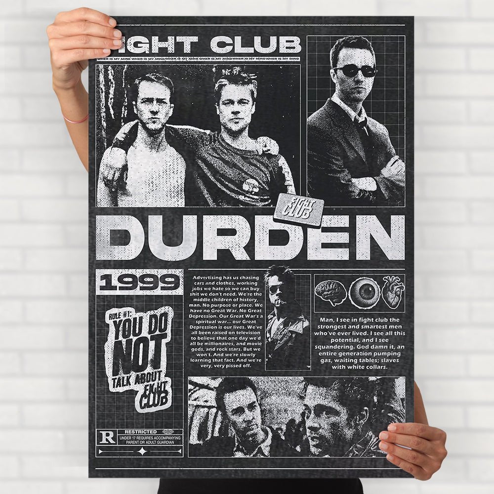 Fight Club 1999 Poster - Posters