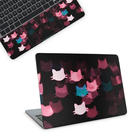 Floating Cats Laptop Skin - laptop skins