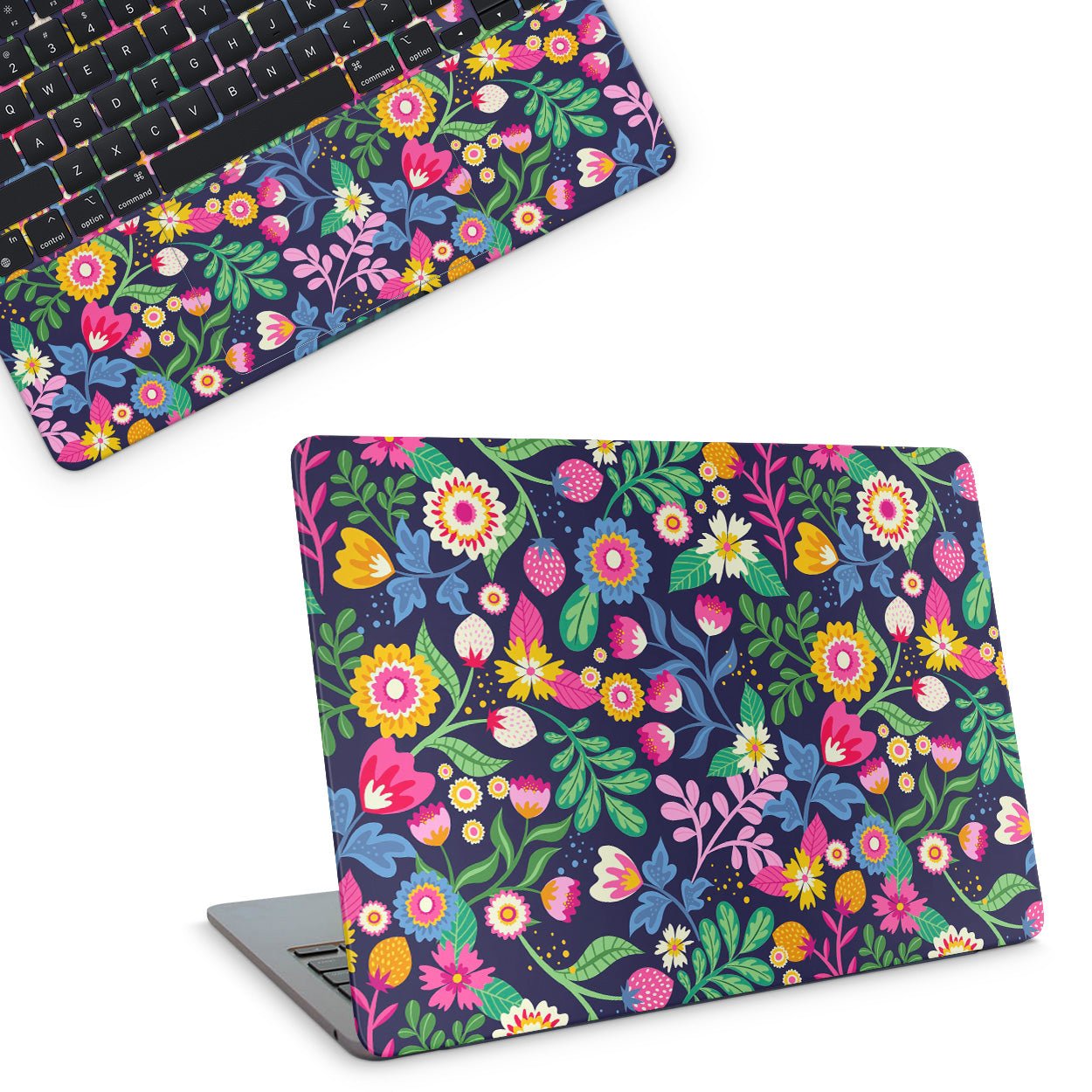 Floral Macbook Skin - macbook skins