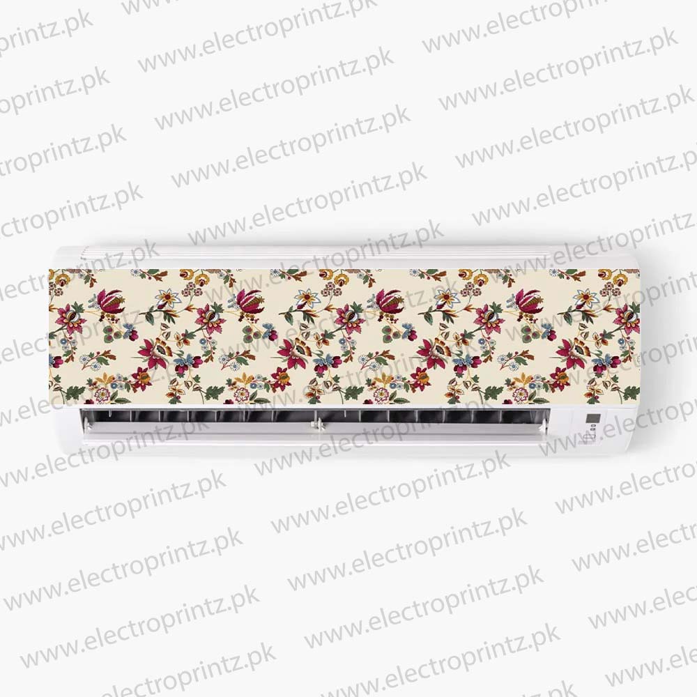 Floral Pattern AC Sticker - ac sticker
