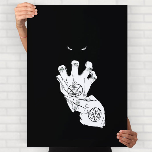 FMAB Roy Mustang Poster - Posters