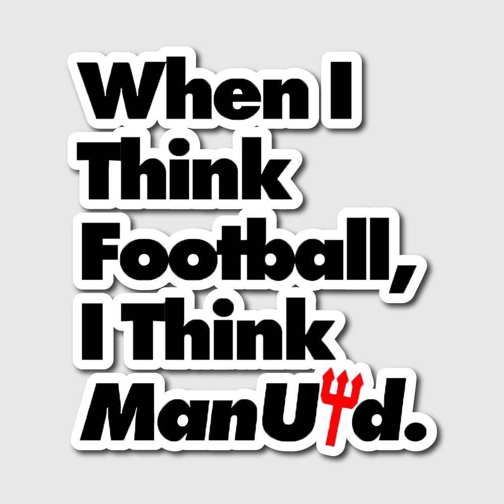 Manchester United Sticker