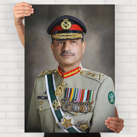 General Asim Munir Poster - Posters