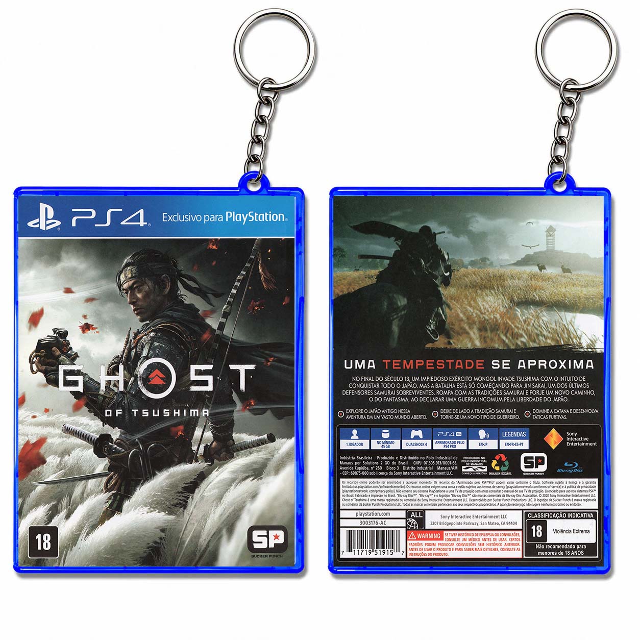 Ghost of Tsushima Keychain - Keychains
