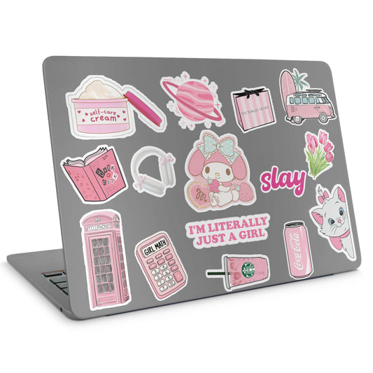 15 Girly Stickers Pack 6