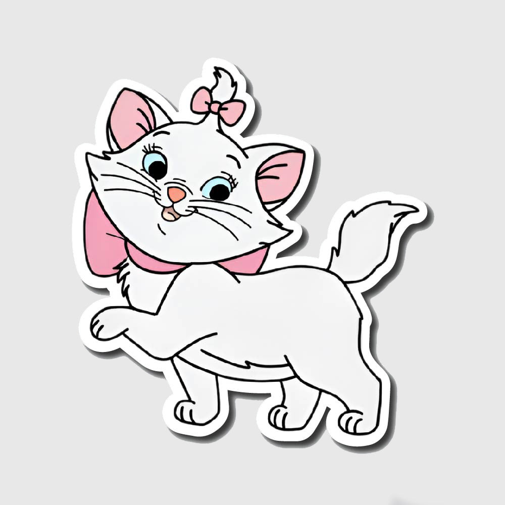 The Aristocats Marie Sticker