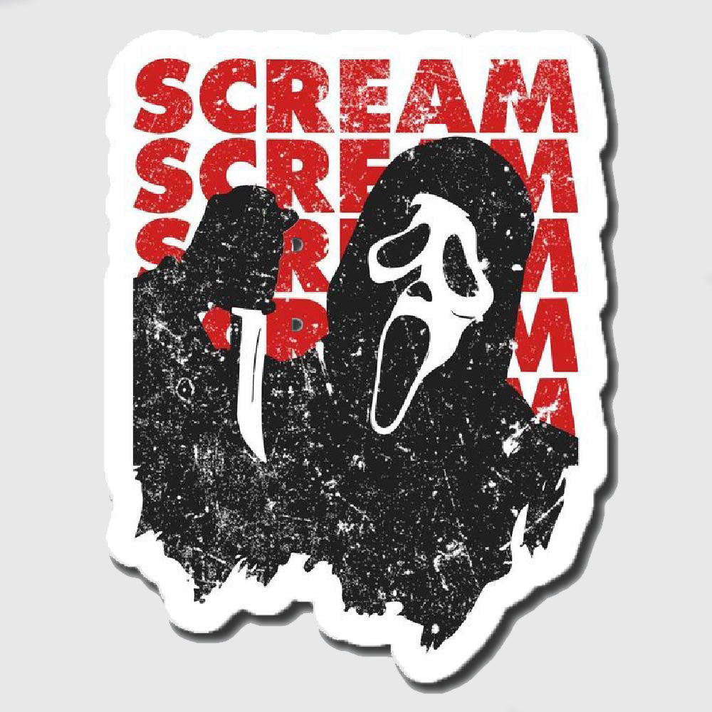Scream Movie Sticker - Electroprintz.pk