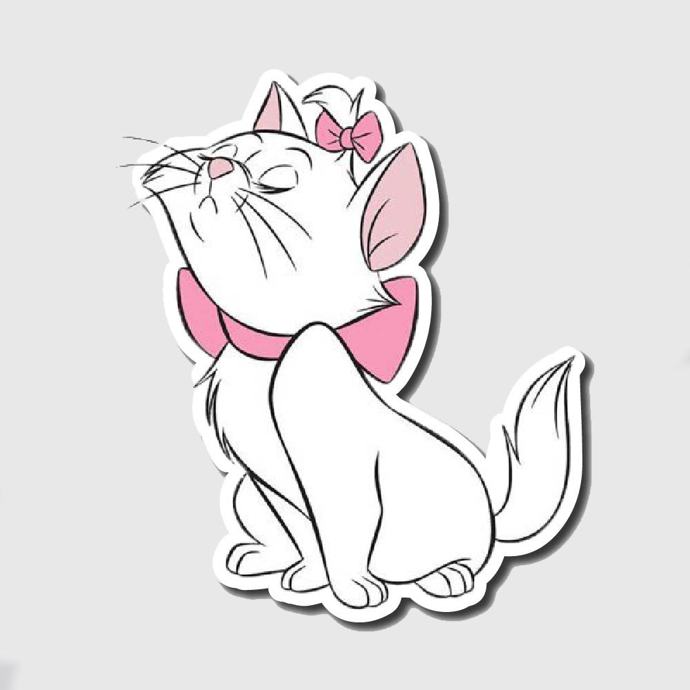 The aristocats marie sticker