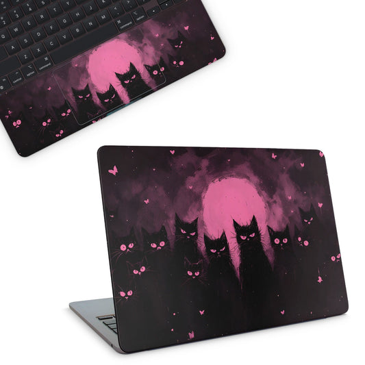 Gloomy Cats Macbook Skin - macbook skins