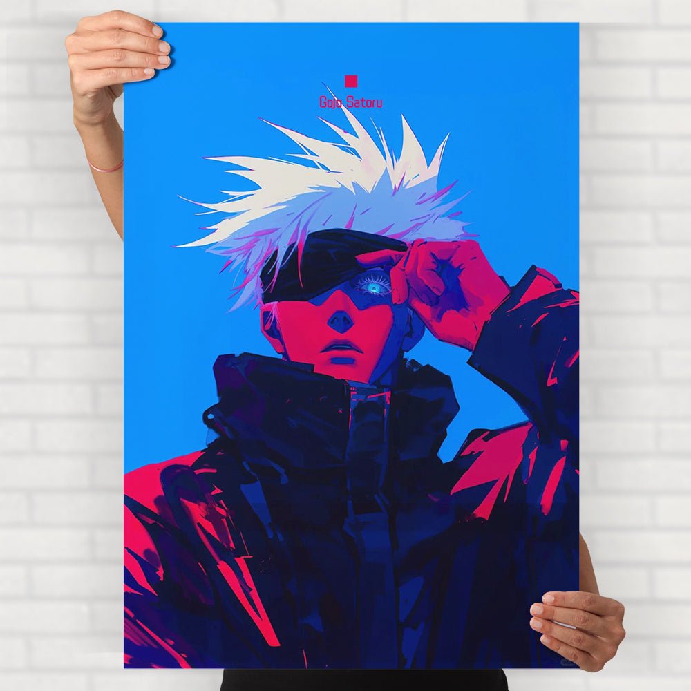 Gojo Satoru Poster | JJK Anime Wall Art - Posters