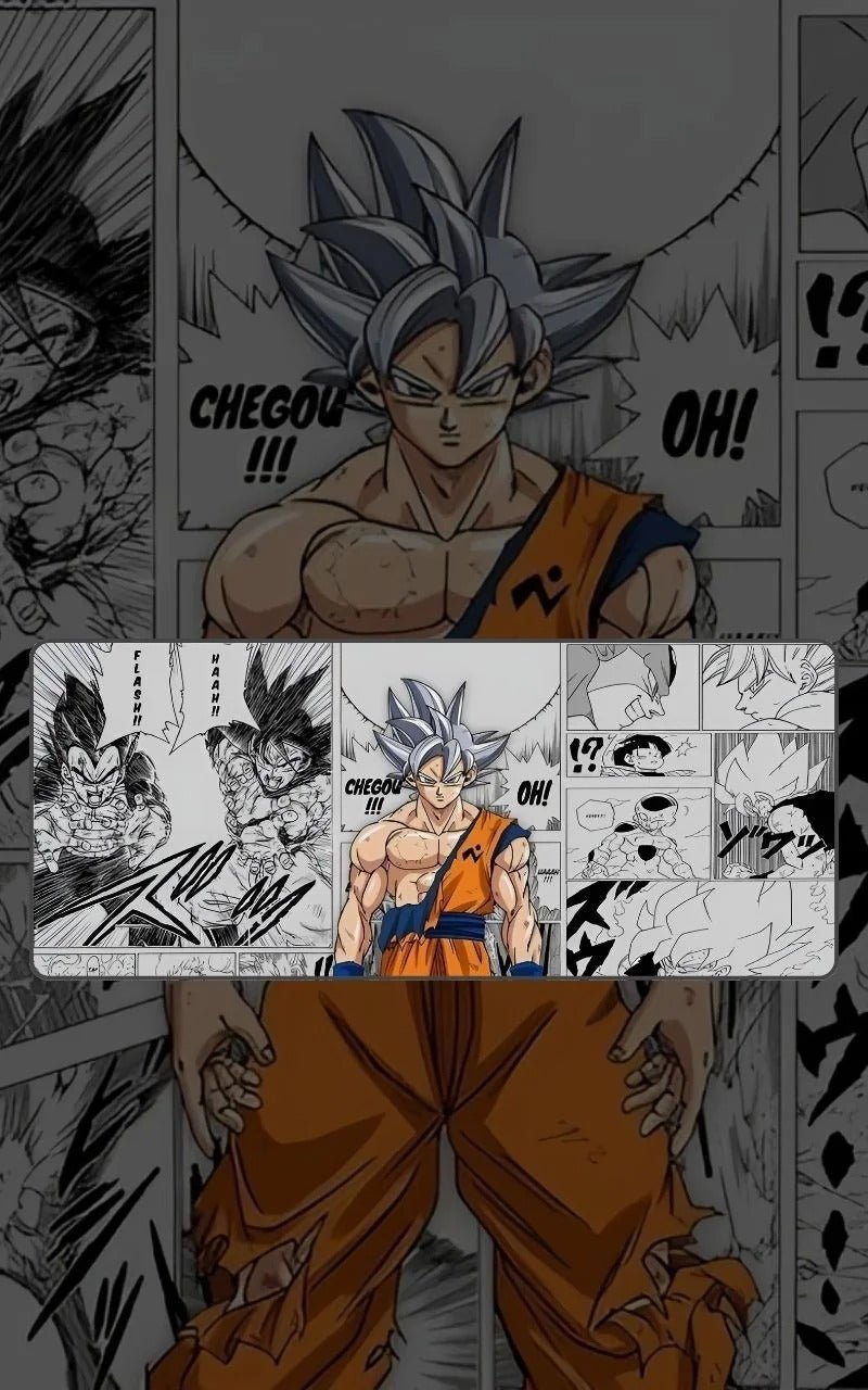 Goku Ultra Instinct | Anime Mousepads | Custom Mousepads | Large Desk Mat/Mousepads | In Pakistan - mousepads
