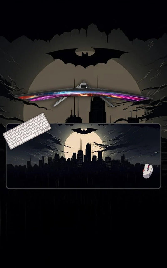 Gotham City | Custom Mousepads | Large Desk Mat/Mousepads | In Pakistan - mousepads