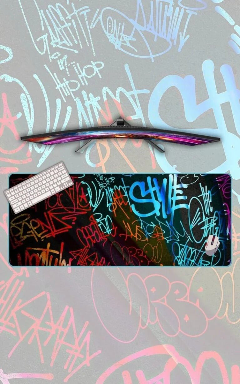 Graffiti Typos | Graffiti Mousepads | Custom Mousepads | Office Desk Mat & Table Mat | In Pakistan - mousepads