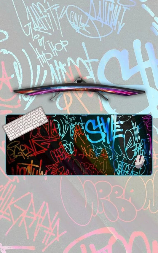Graffiti Typos | Graffiti Mousepads | Custom Mousepads | Office Desk Mat & Table Mat | In Pakistan - mousepads