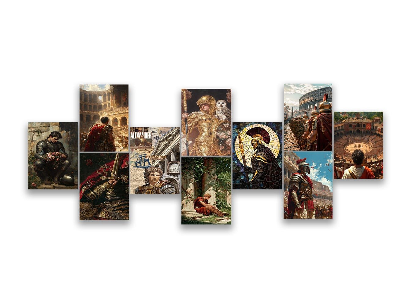 Greek Mythology Posters Set (x10 A5) - Poster set