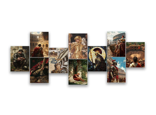 Greek Mythology Posters Set (x10 A5) - Poster set