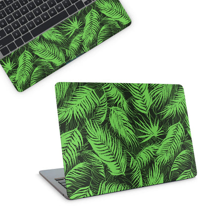 Green Leaves Laptop Skin - laptop skins