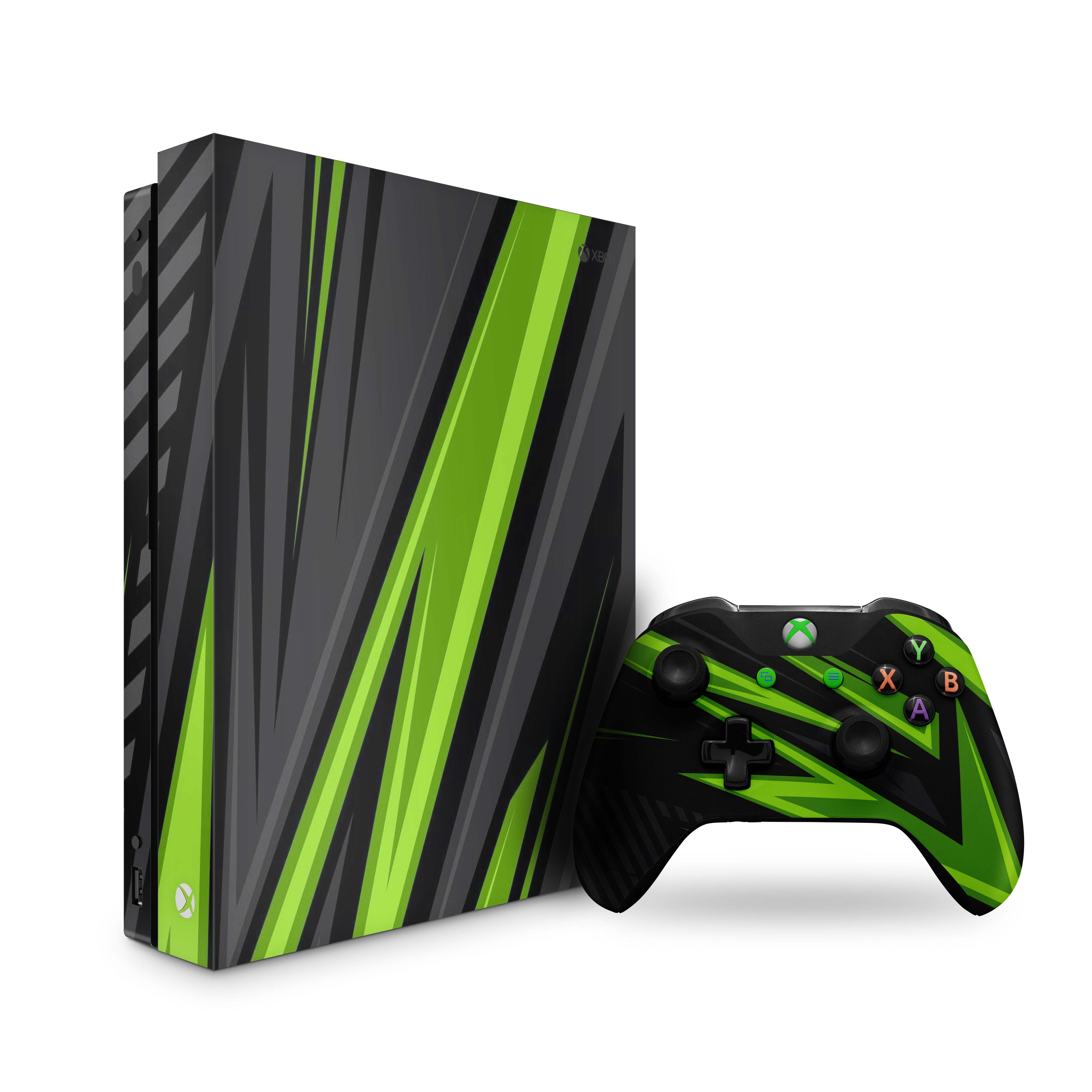 Xbox One Green Pattern Skin