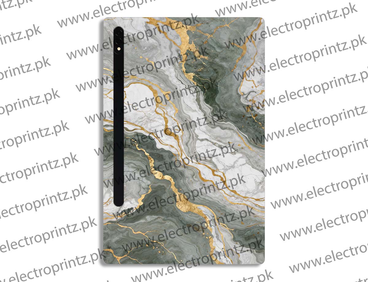 Grey Marble Tablet Skins - Samsung Tablet Skin