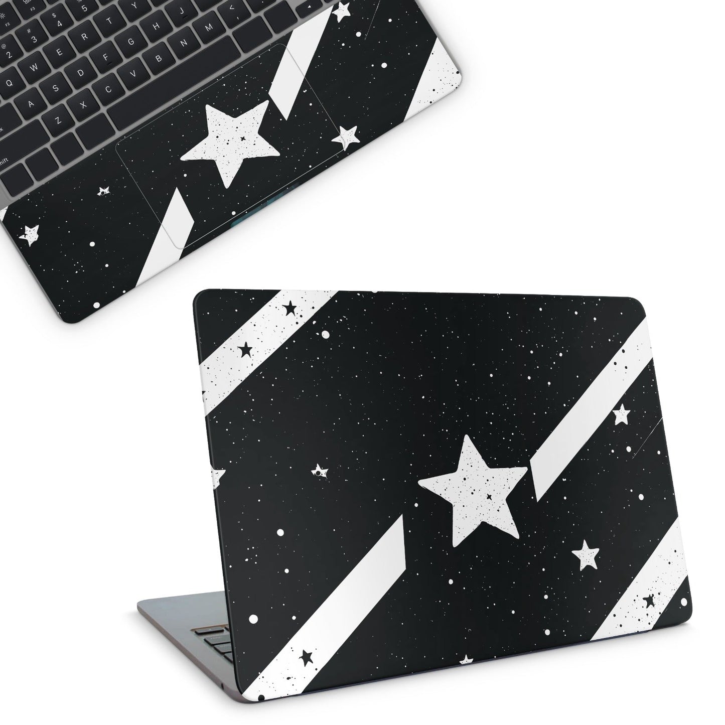 Grunge Star Laptop Skin - laptop skins