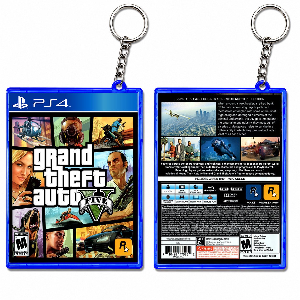 GTA 5 Keychain - Keychains