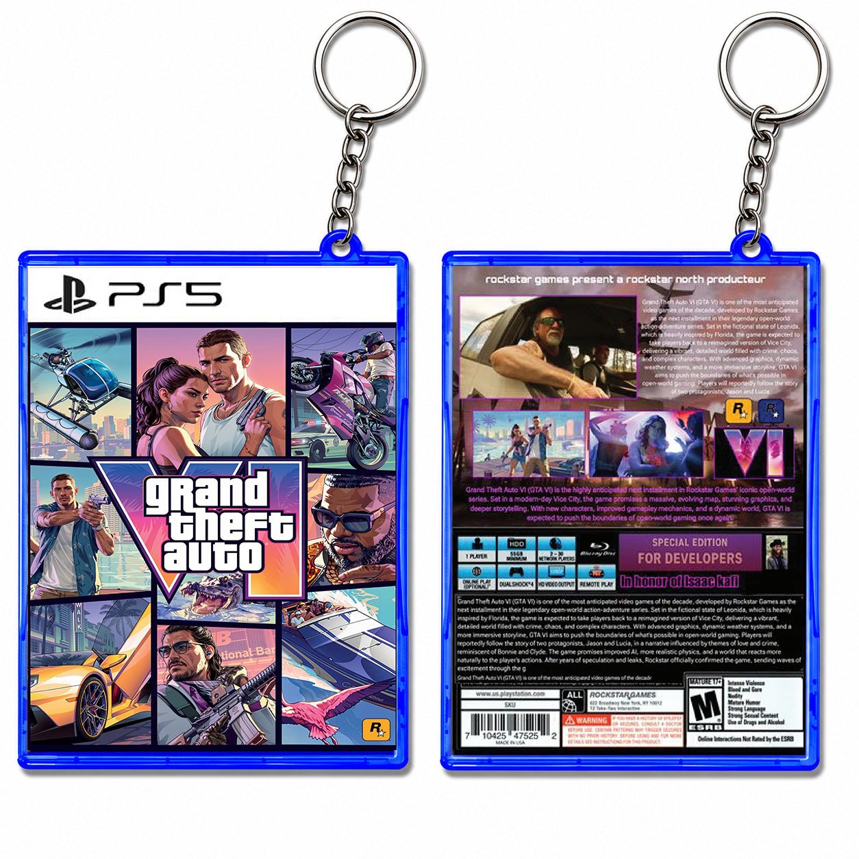 GTA 6 Keychain - Keychains