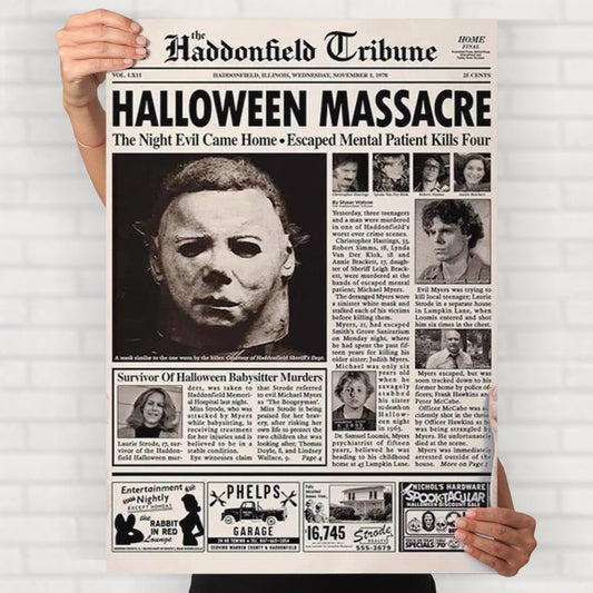 Halloween Massacre Poster - Posters