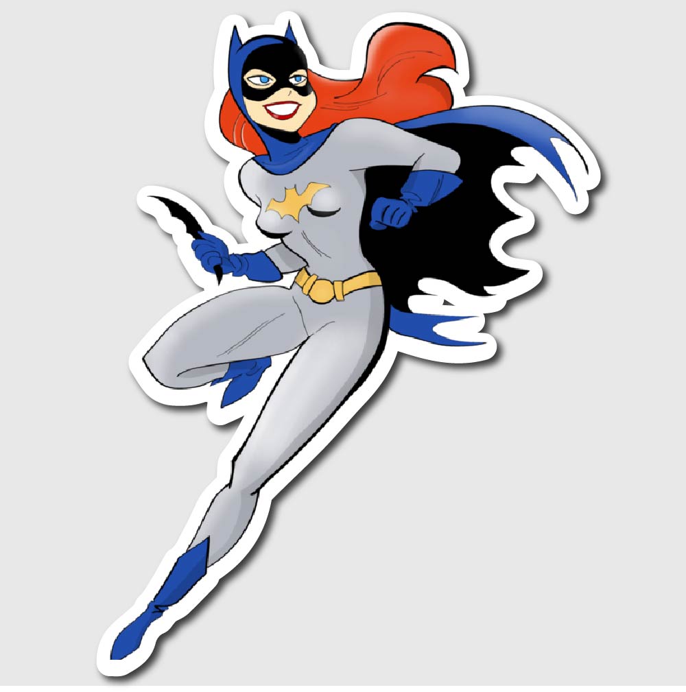Bat Woman Sticker