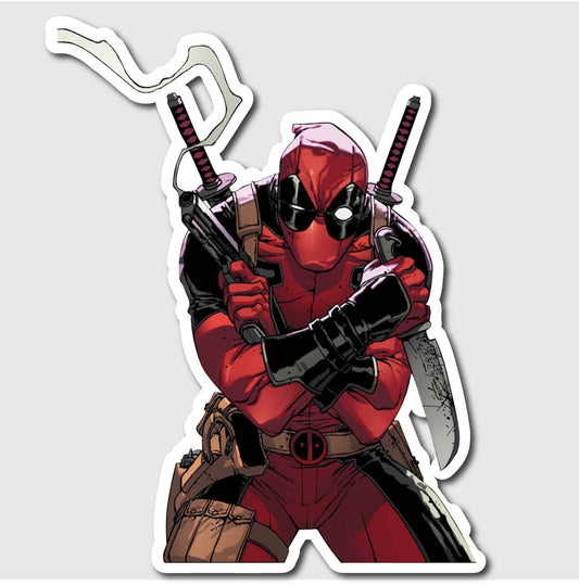 deadpool comic sticker