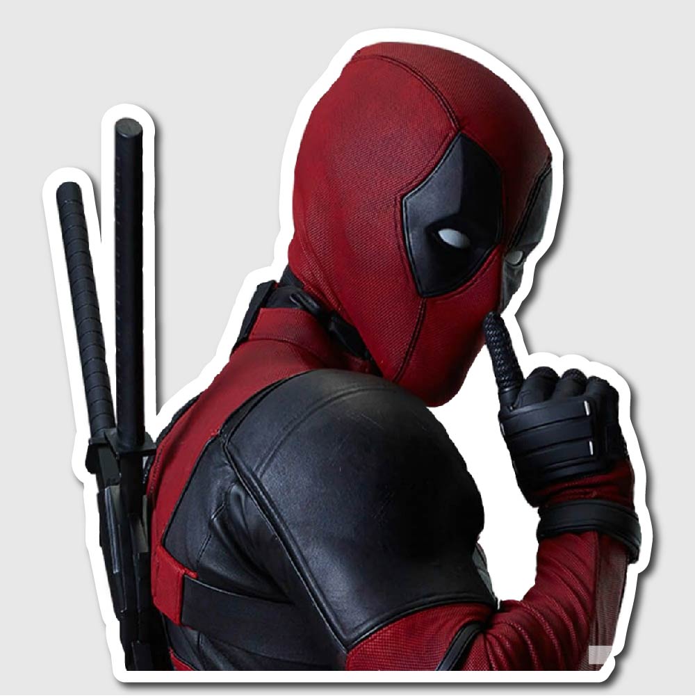 Dead Pool Marvel Sticker