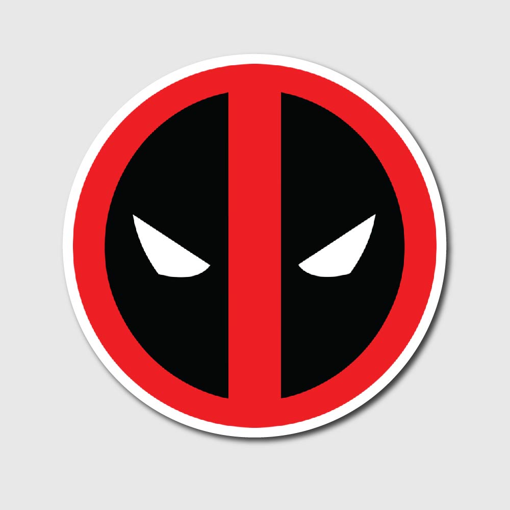 Deadpool Logo Sticker