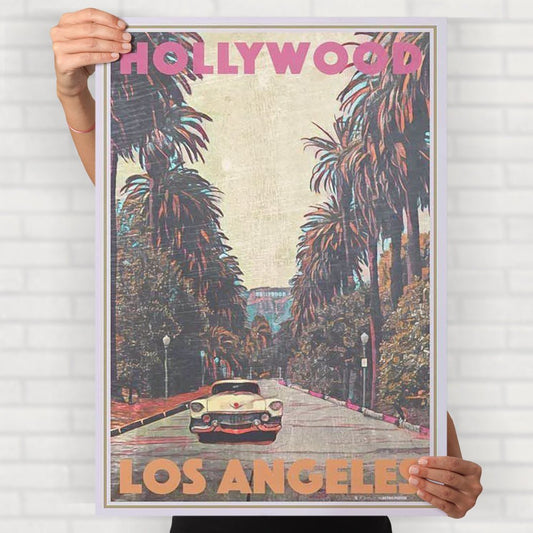 Hollywood LA Poster - Posters