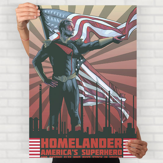 Homelander The Boys Poster