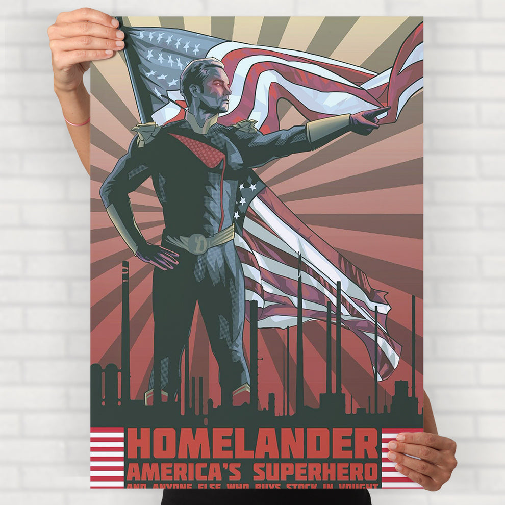 Homelander The Boys Poster