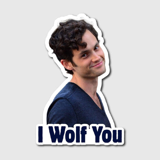 I Wolf You Sticker - sticker